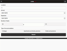 Tablet Screenshot of limba.com