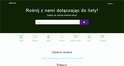 Desktop Screenshot of limba.net.pl